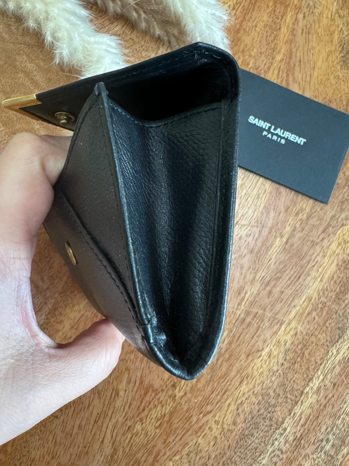 YSL CARD HOLDER