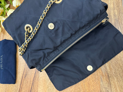 PRADA - SHOULDER BAG CHAIN NYLON (Pre-loved)