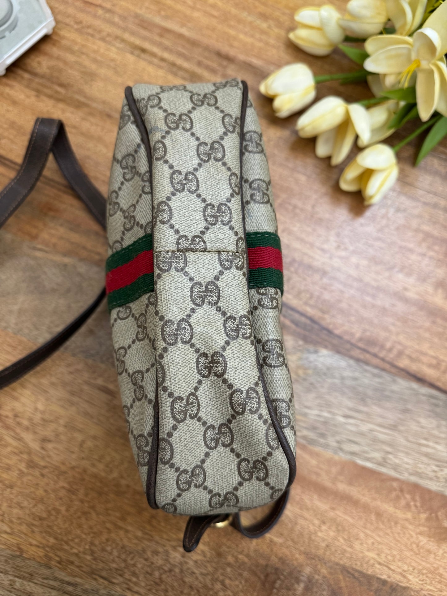 GUCCI - OPHIDIA SLING, Large - (Pre-loved)