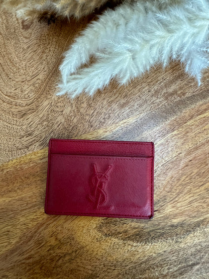 YSL CARD HOLDER (Sleeve Type)