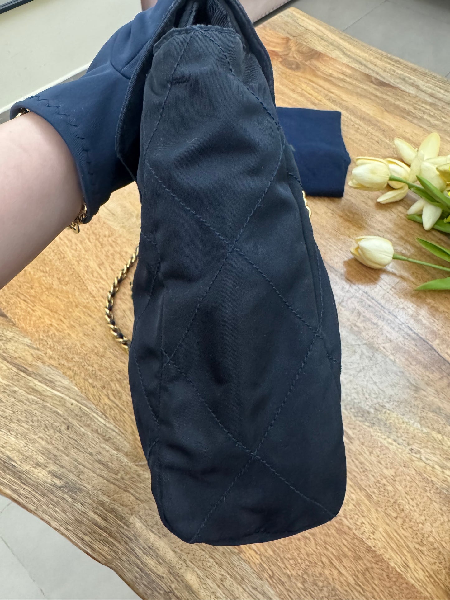PRADA - SHOULDER BAG CHAIN NYLON (Pre-loved)