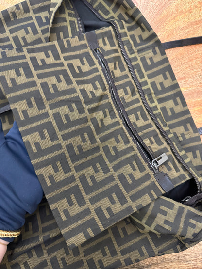 FENDI ZUCCA - TOTE BAG (Medium, Pre-loved)