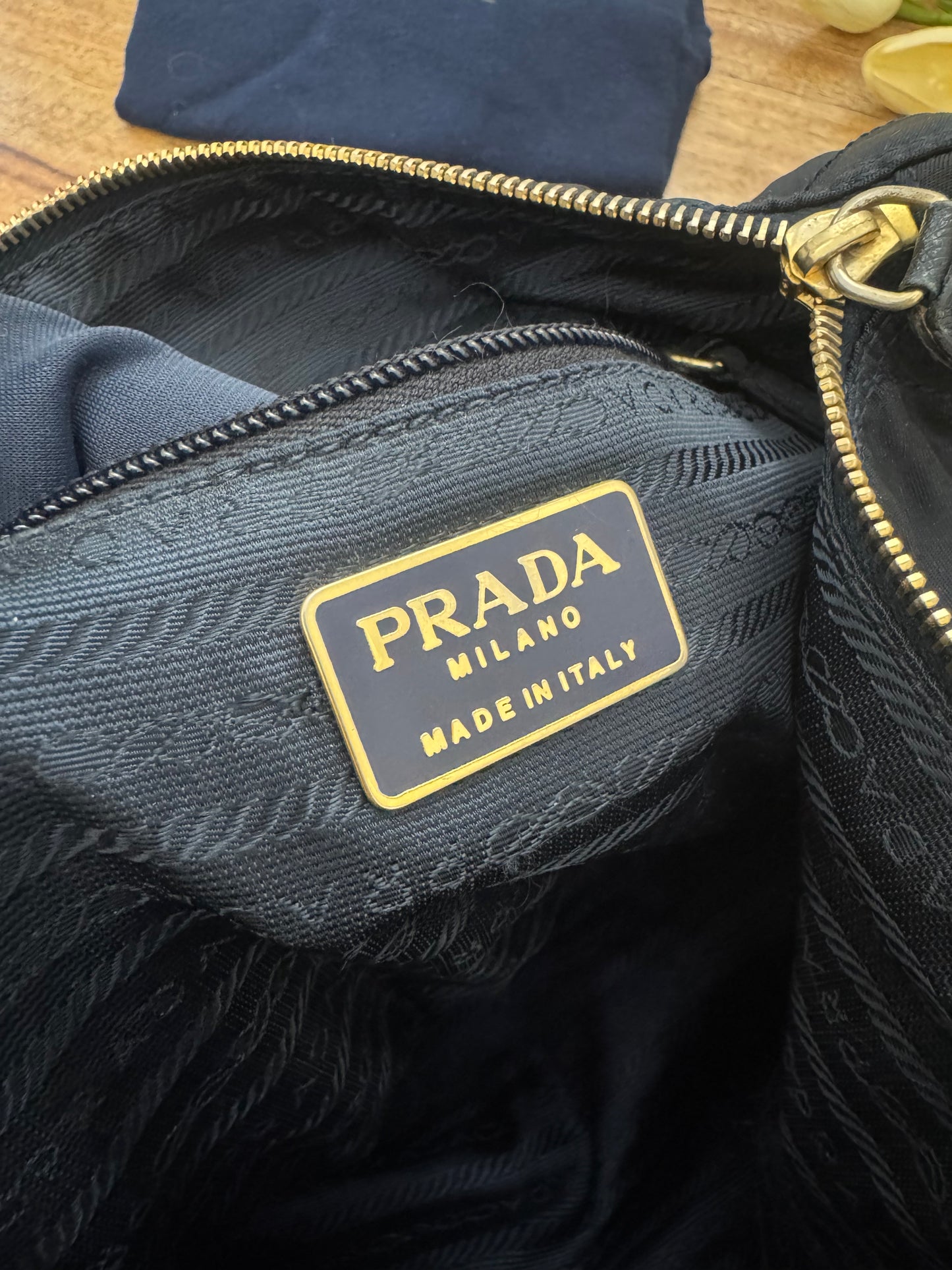 PRADA - SHOULDER BAG CHAIN NYLON (Pre-loved)