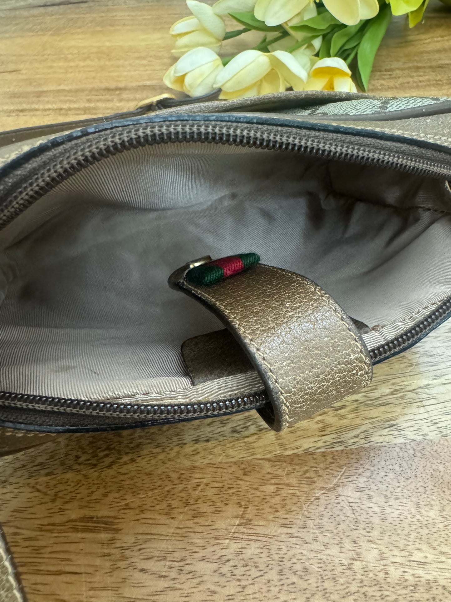 GUCCI - OPHIDIA SLING, Medium - (Pre-loved)