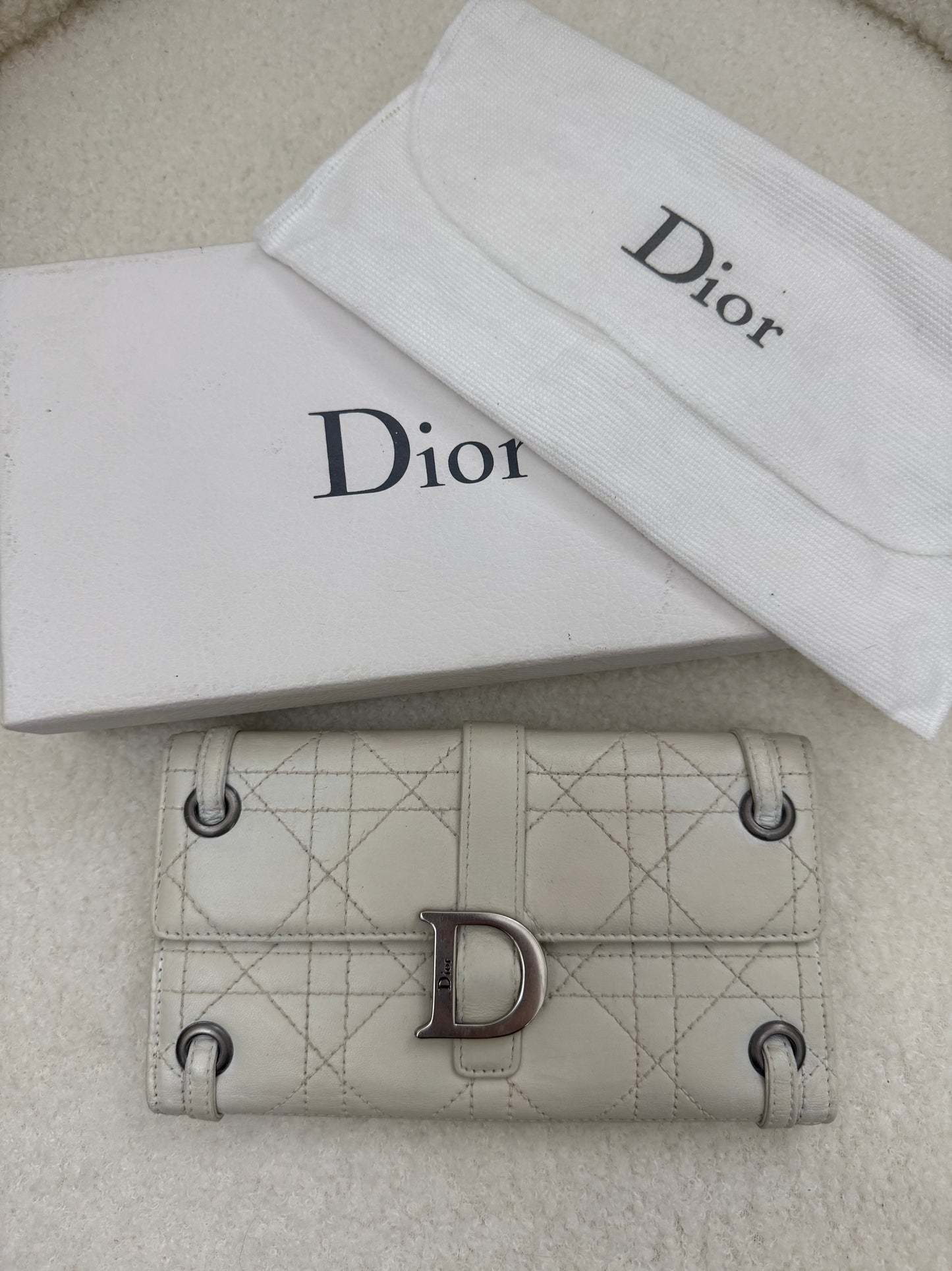CHRISTIAN DIOR - LONG WALLET (Pre-loved)