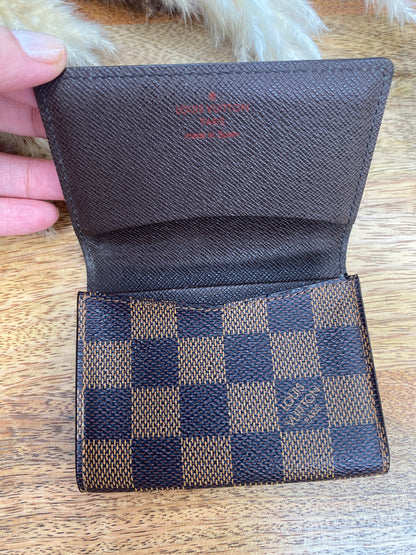 LOUIS VUITTON DAMIER CARD CASE