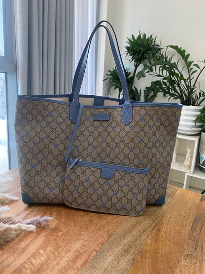 GUCCI TOTE + POUCH