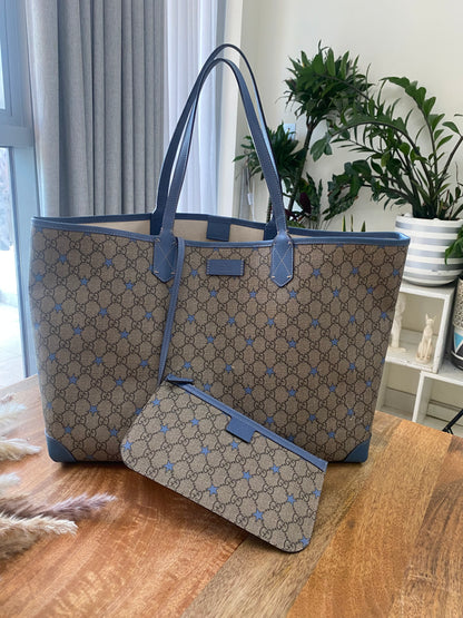 GUCCI TOTE + POUCH