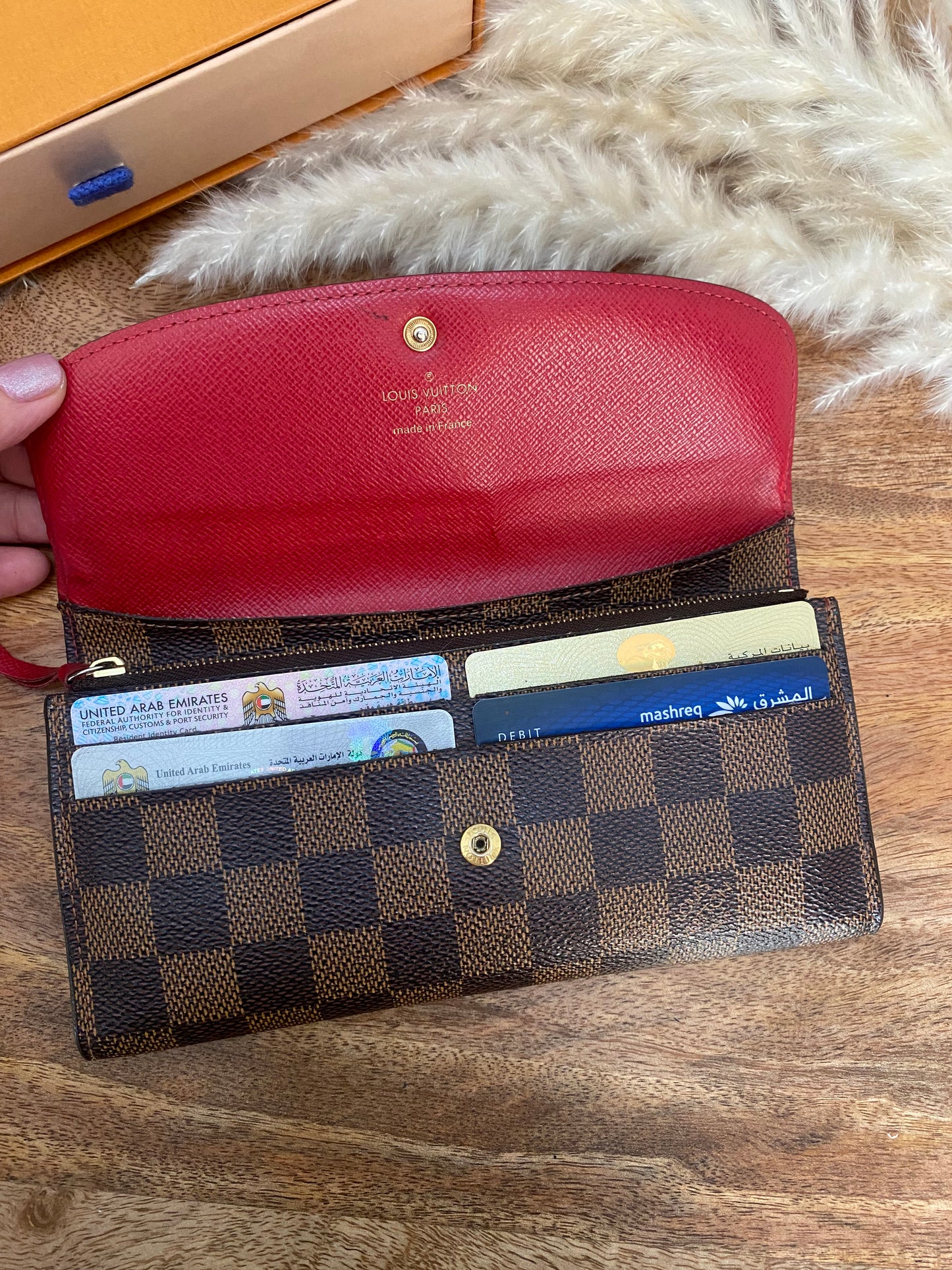 LOUIS VUITTON EMILIE WALLET