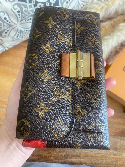 LOUIS VUITTON PORTEFEUILLE BORDEAUX ELYSEE WALLET