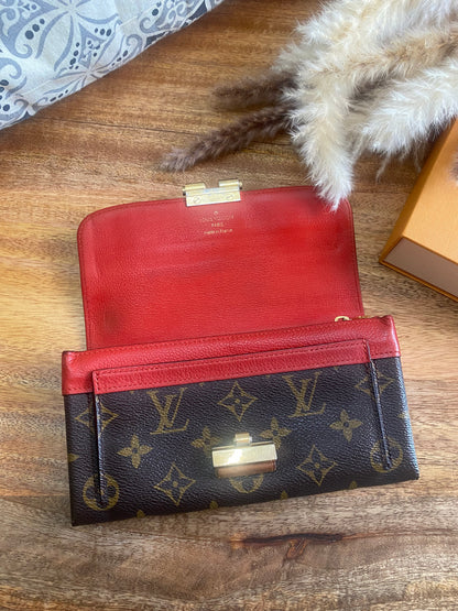 LOUIS VUITTON PORTEFEUILLE BORDEAUX ELYSEE WALLET