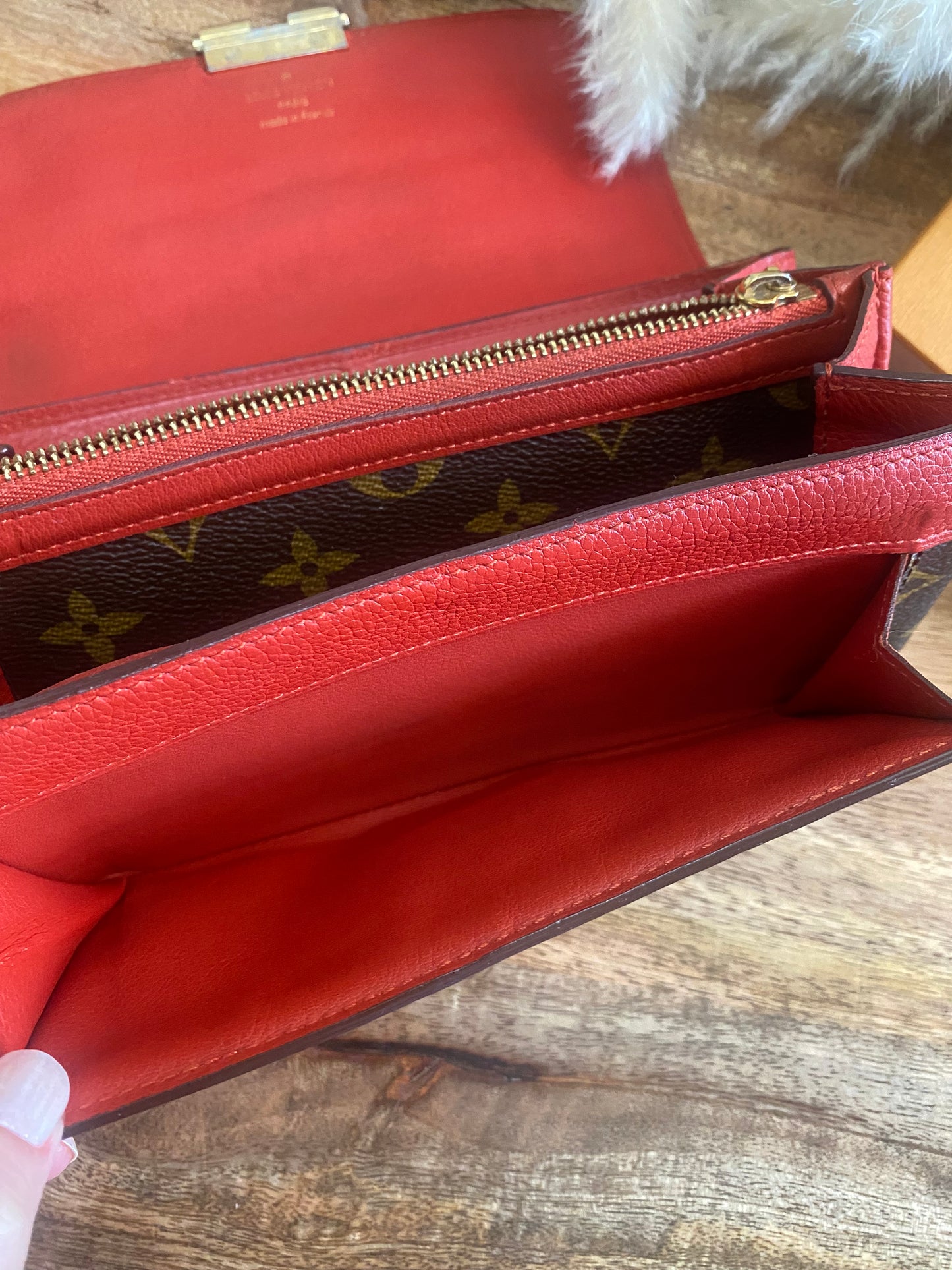 LOUIS VUITTON PORTEFEUILLE BORDEAUX ELYSEE WALLET