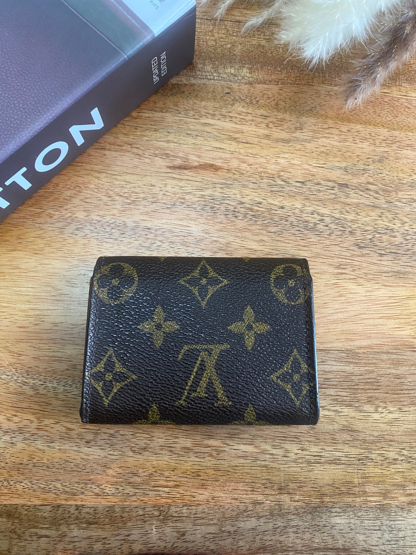 LOUIS VUITTON CARD CASE + Free KEY HOLDER