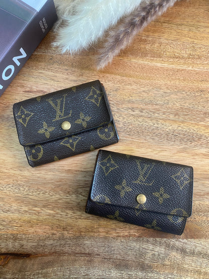 LOUIS VUITTON CARD CASE + Free KEY HOLDER