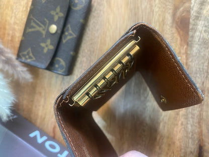 LOUIS VUITTON CARD CASE + Free KEY HOLDER