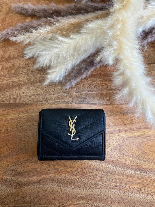 YSL - TRIFOLD COMPACT WALLET