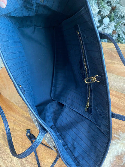 LOUIS VUITTON NEVERFULL MM in MINI LIN