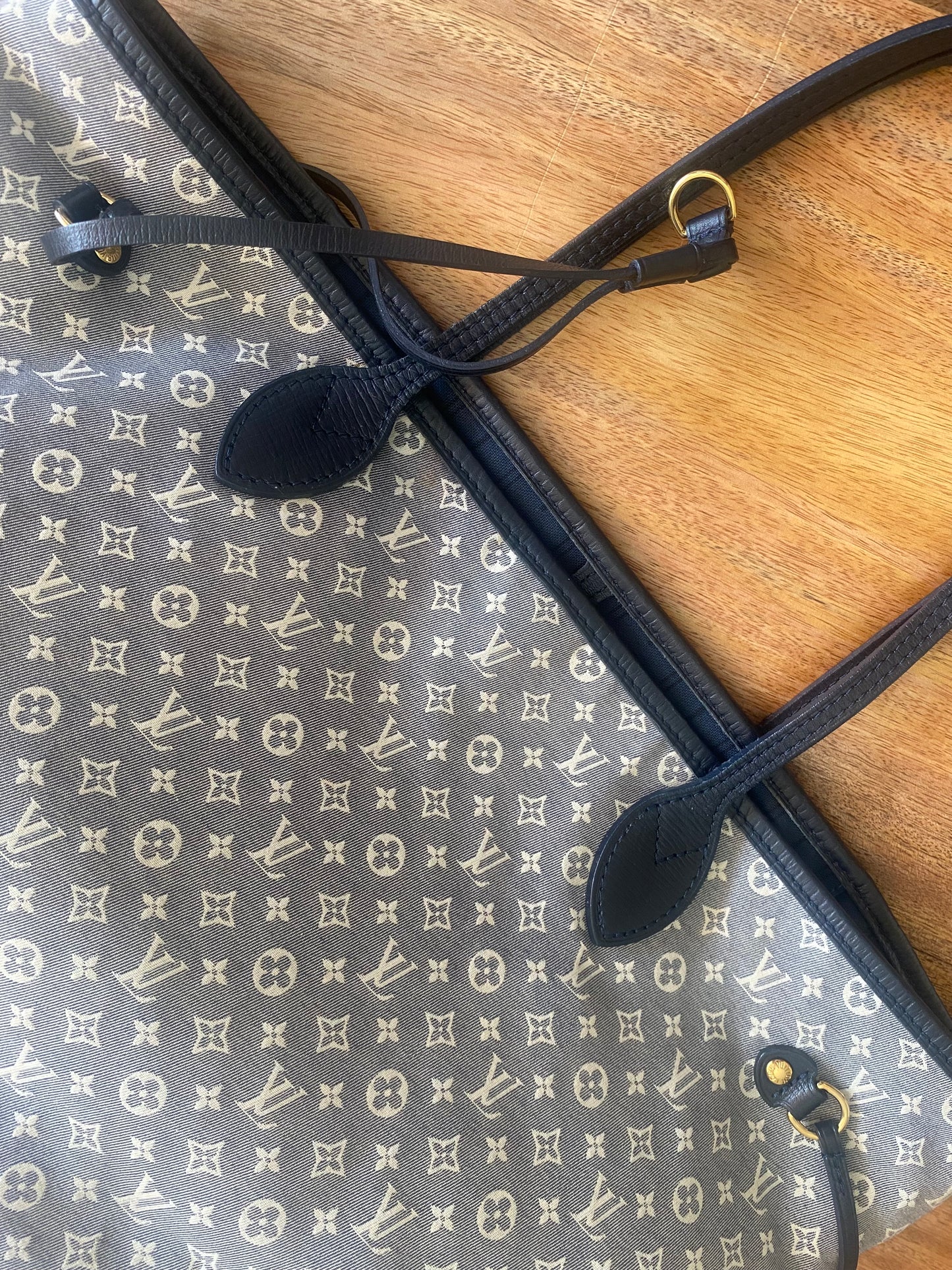 LOUIS VUITTON NEVERFULL MM in MINI LIN