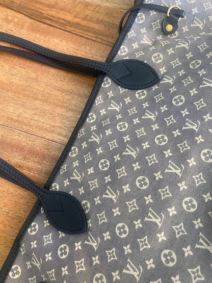 LOUIS VUITTON NEVERFULL MM in MINI LIN