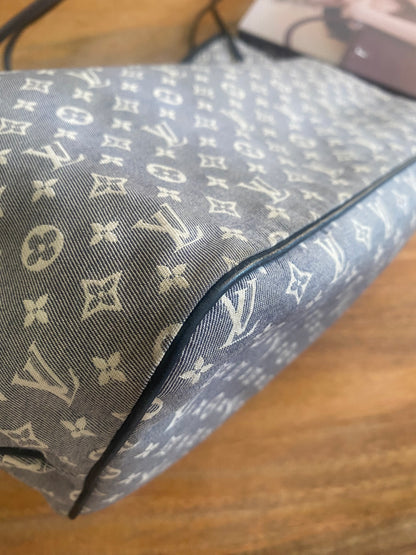 LOUIS VUITTON NEVERFULL MM in MINI LIN