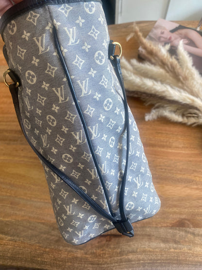 LOUIS VUITTON NEVERFULL MM in MINI LIN