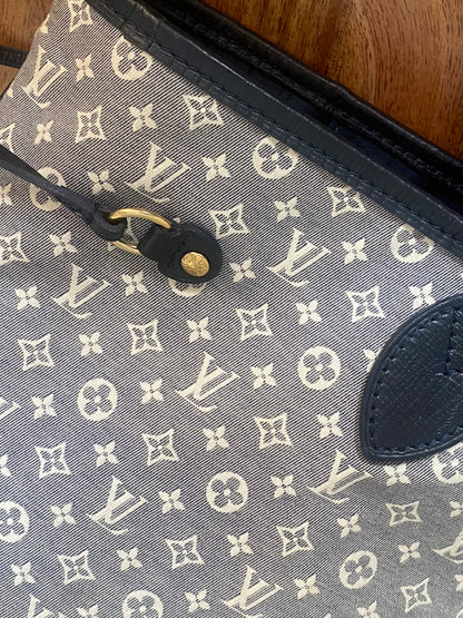 LOUIS VUITTON NEVERFULL MM in MINI LIN