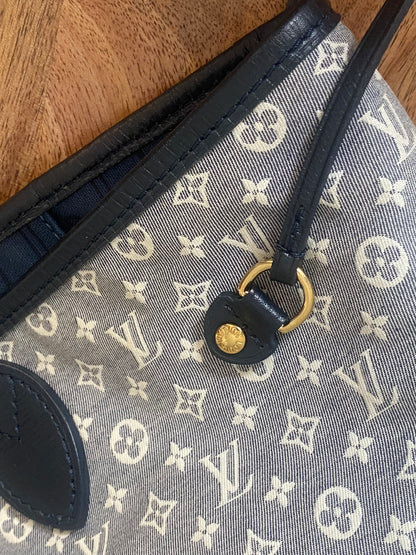 LOUIS VUITTON NEVERFULL MM in MINI LIN