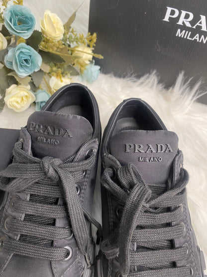 PRADA NYLON SNEAKERS (Black)