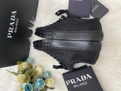 PRADA NYLON SNEAKERS (Black)