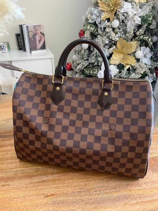 LOUIS VUITTON - SPEEDY 35 (Damier)