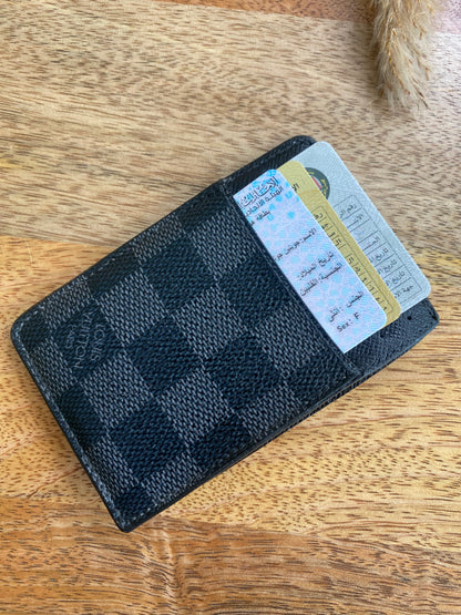 LOUIS VUITTON CARD CASE (Graphite)