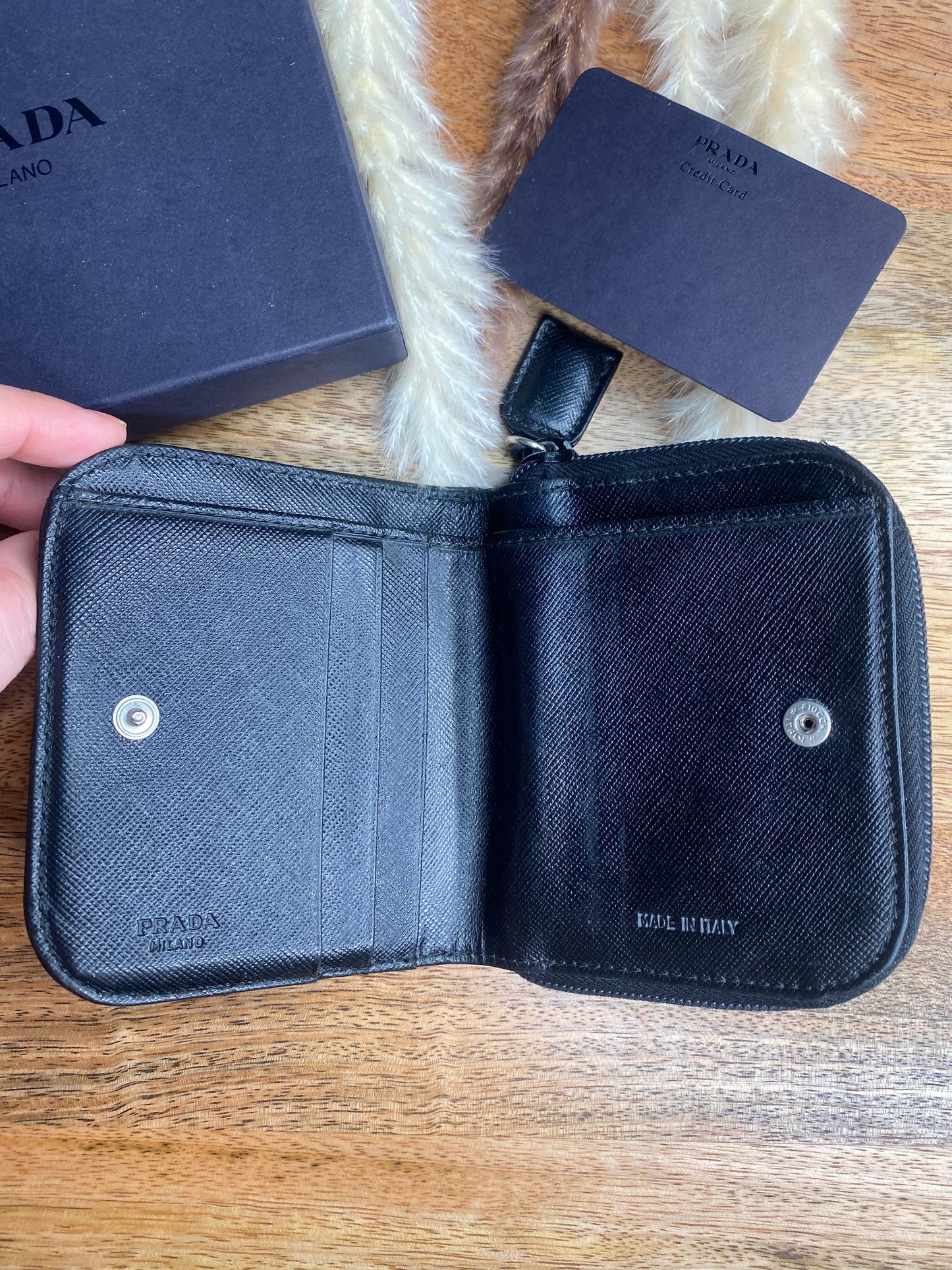 PRADA COMPACT WALLET