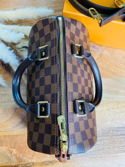 LOUIS VUITTON SPEEDY 25 BANDOULIERE (Microchip)