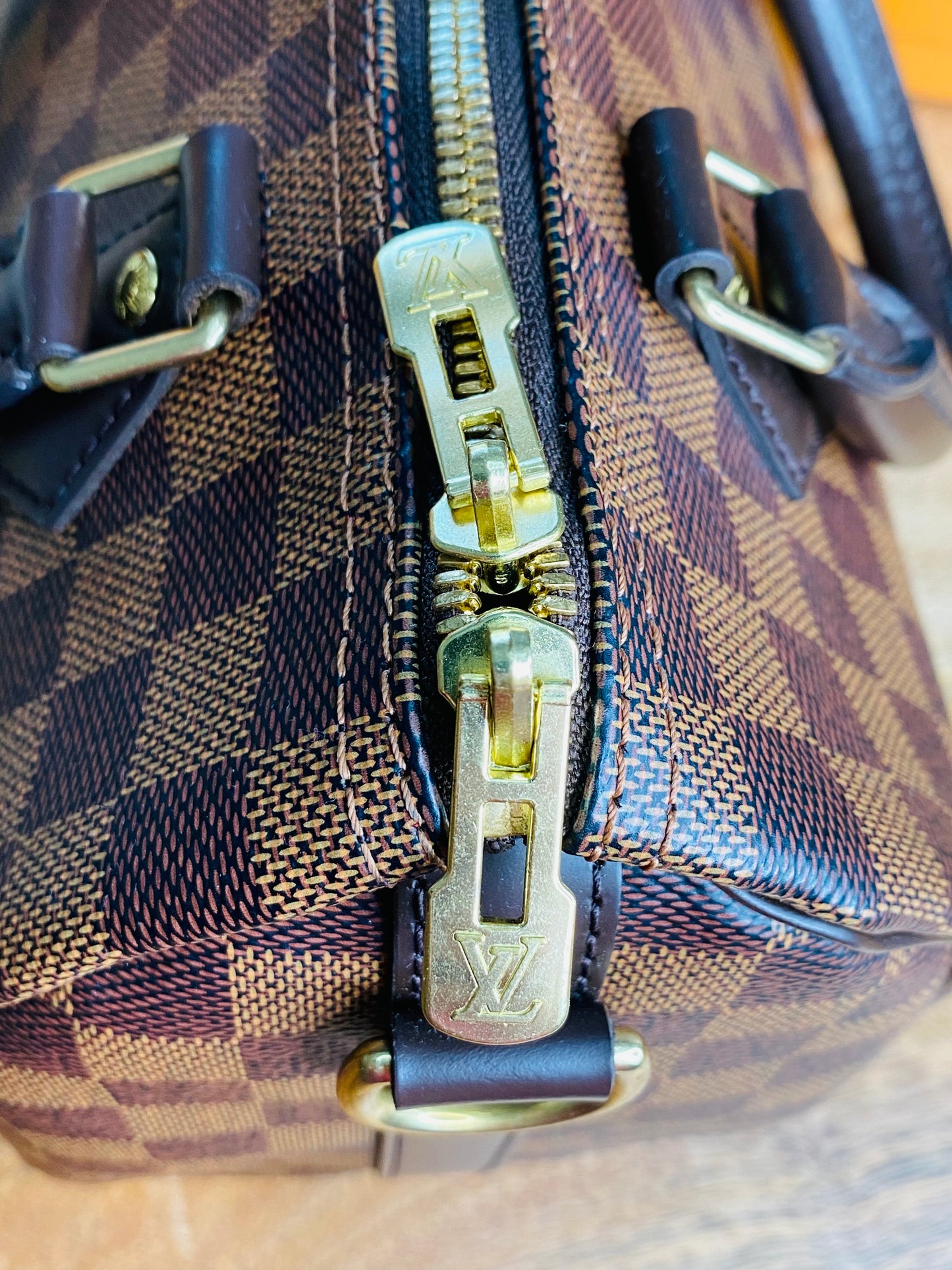 LOUIS VUITTON SPEEDY 25 BANDOULIERE (Microchip)