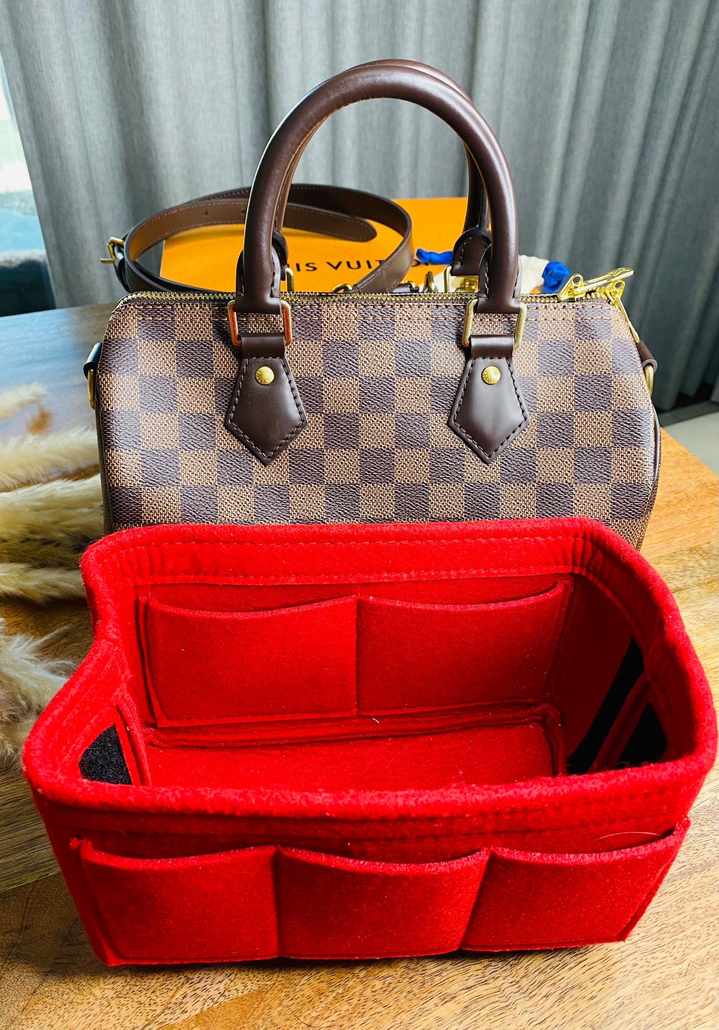 LOUIS VUITTON SPEEDY 25 BANDOULIERE (Microchip)