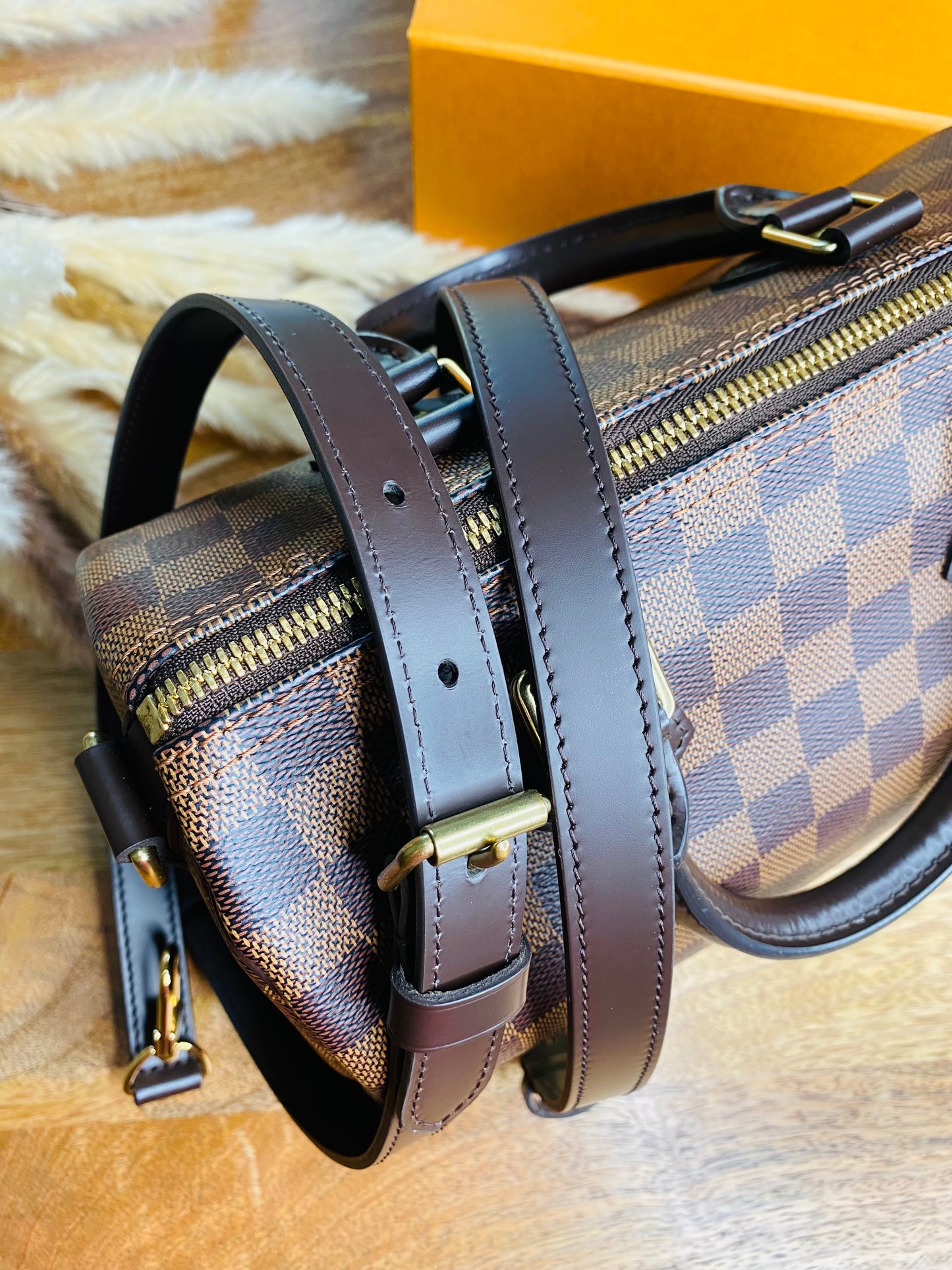 LOUIS VUITTON SPEEDY 25 BANDOULIERE (Microchip)