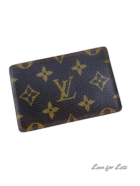 LOUIS VUITTON CARD HOLDER (Rare piece)