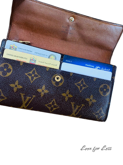 LOUIS VUITTON SARAH WALLET